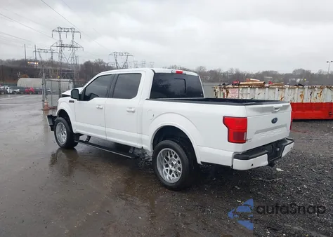 2019 Ford F-150 Lariat из США, поврежденный, VIN 1FTEW1E58KFC00154